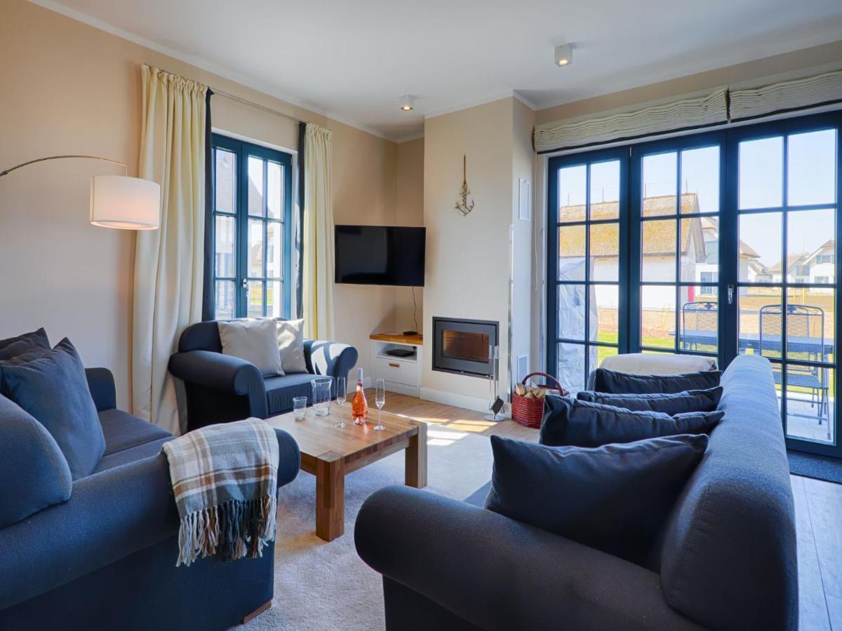 Reetland Am Meer - Luxus Reetdachvilla Mit 3 Schlafzimmern, Sauna Und Kamin F18 ดรันส์เคอ ภายนอก รูปภาพ
