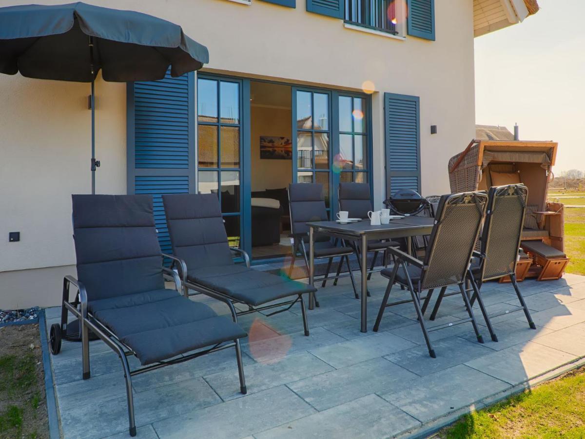 Reetland Am Meer - Luxus Reetdachvilla Mit 3 Schlafzimmern, Sauna Und Kamin F18 ดรันส์เคอ ภายนอก รูปภาพ